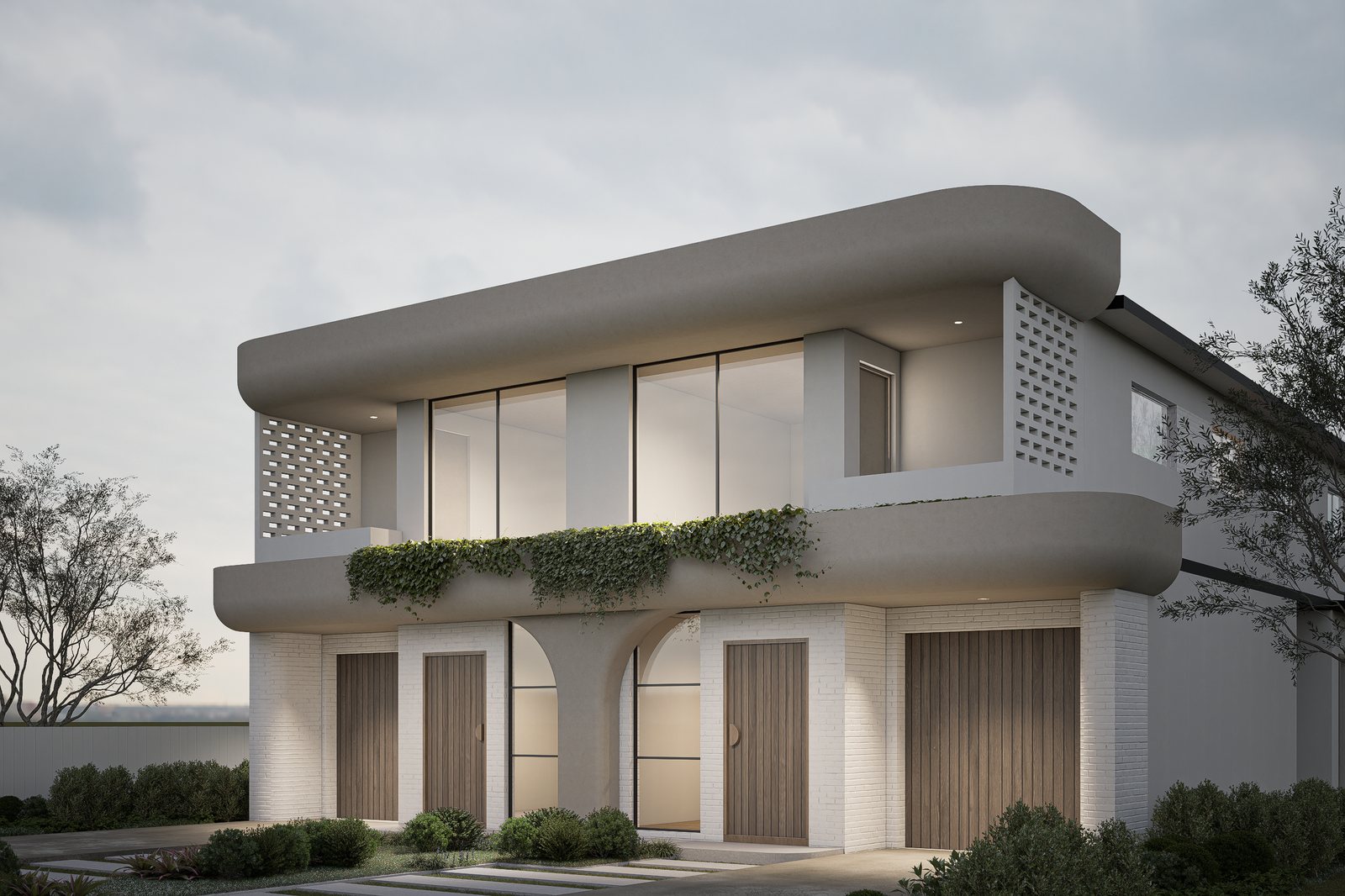Artist impression, duplex in Caringbah
