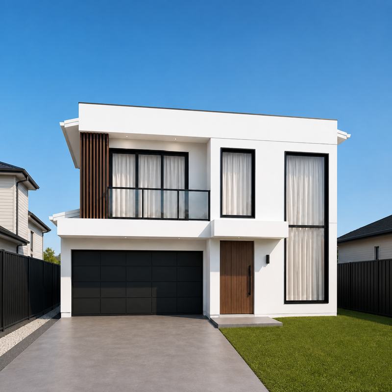 Artist impression, custom home in Rouse Hill